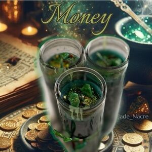 Money cocktail fixed candle 
Money magnet